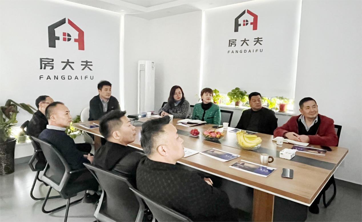 协会调研组一行走访调研理事单位—房大夫建筑修缮技术有限公司