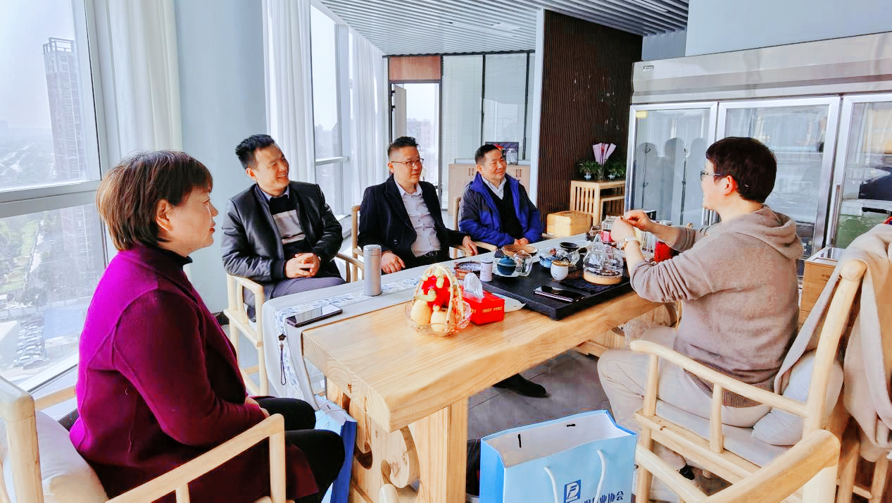 协会常务副会长李满营带队走访会员单位—安徽宇豪建筑科技有限公司