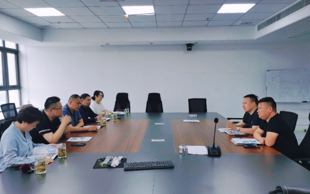 【德行为先，诚实守信】协会调研组前往理事单位-安徽鑫生建材集团有限公司交流座谈