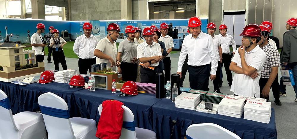 东方雨虹携“一超九强”产品亮相长三角地区工程质量与智能建造现场观摩会