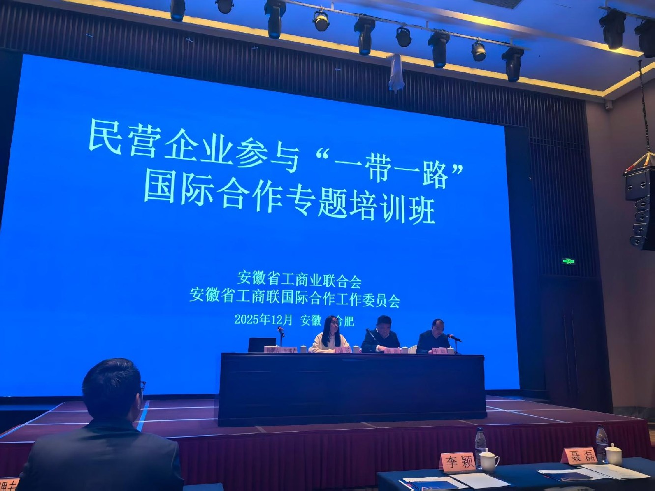 安徽省防水防腐保温行业协会组织民营企业参与“一带一路”国际合作专题培训班